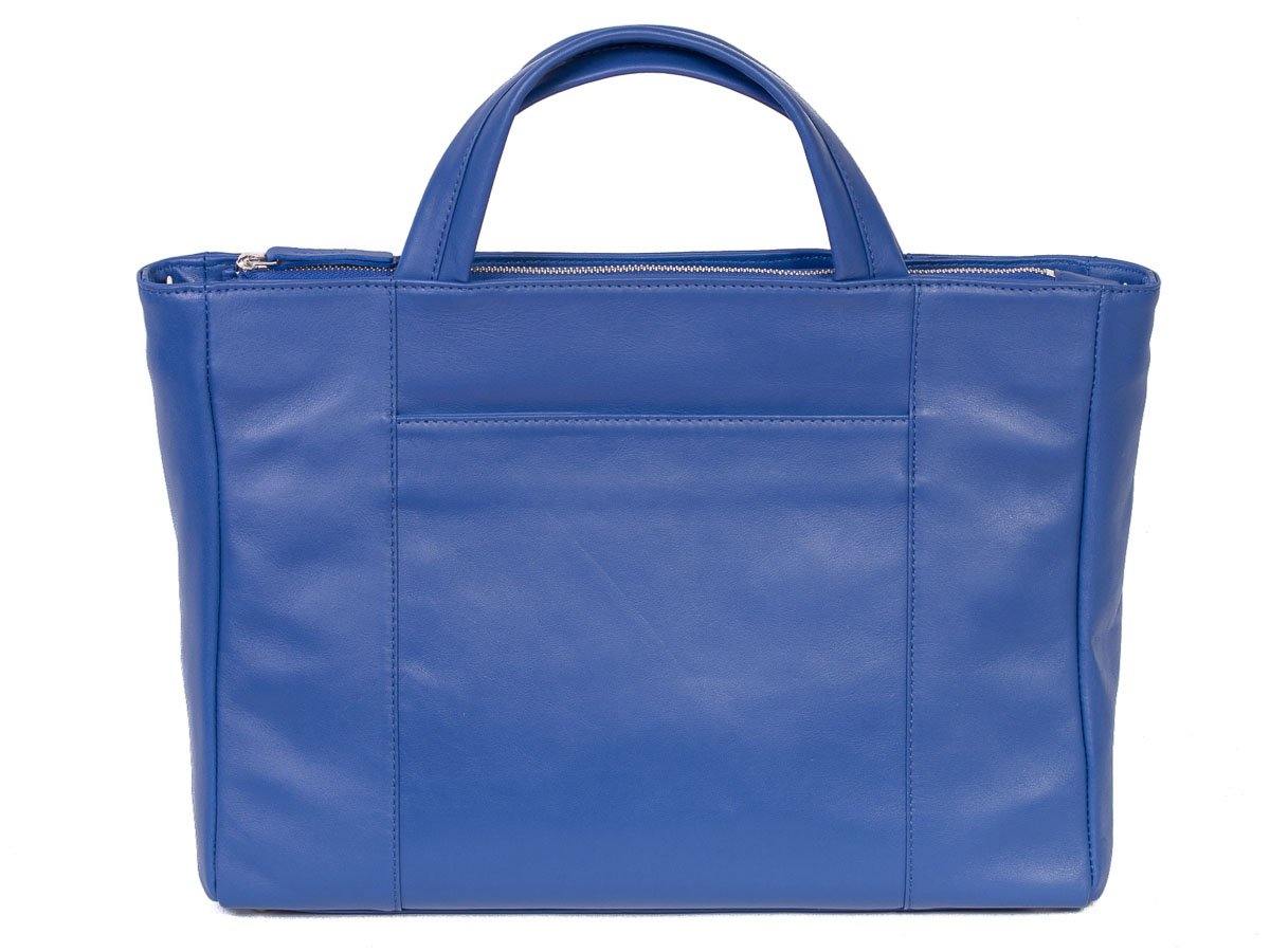 Tote Springbok Handbag in Royal Blue with a Stripe by Sherene Melinda Back