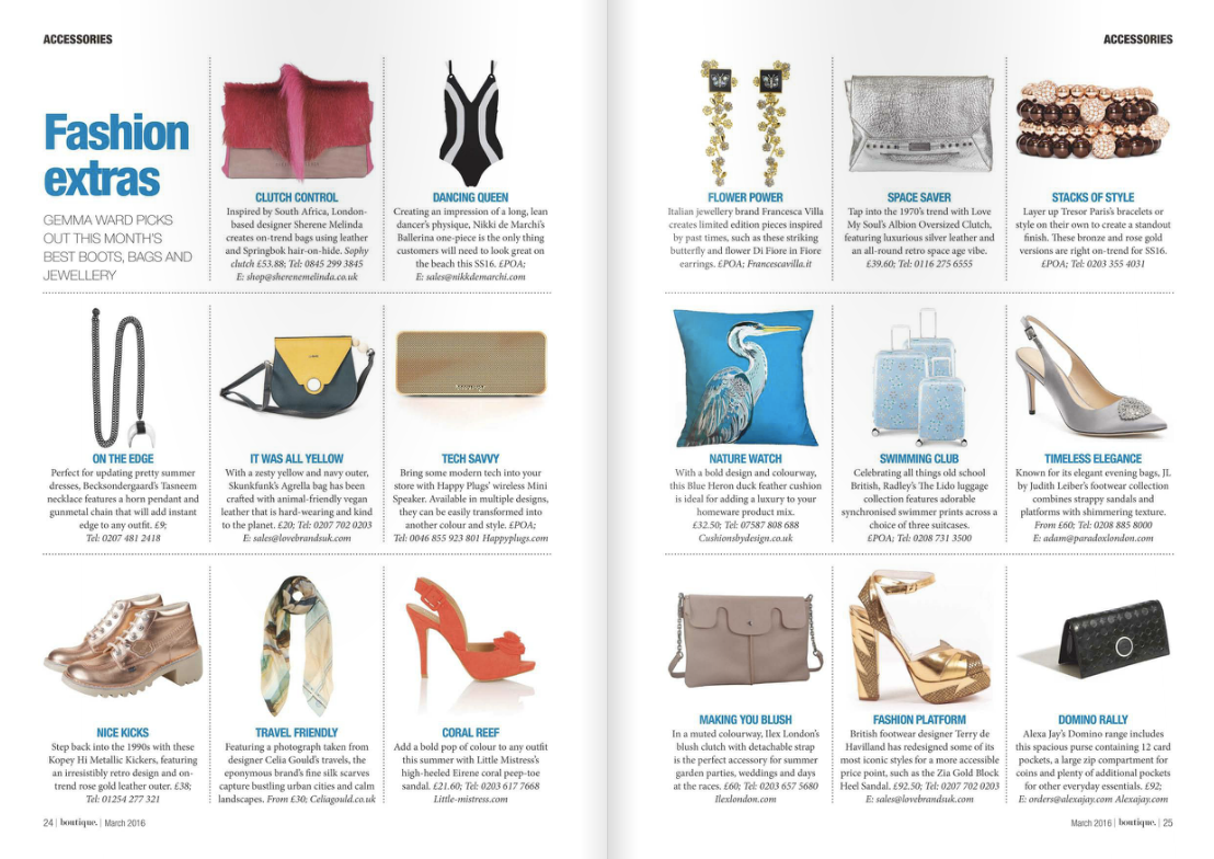 Boutique Magazine - SHERENE MELINDA