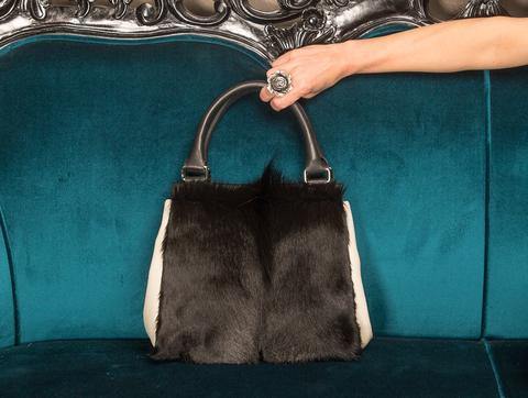 Sherene Melinda Ella Tote Bag - Designer Springbok Handbag