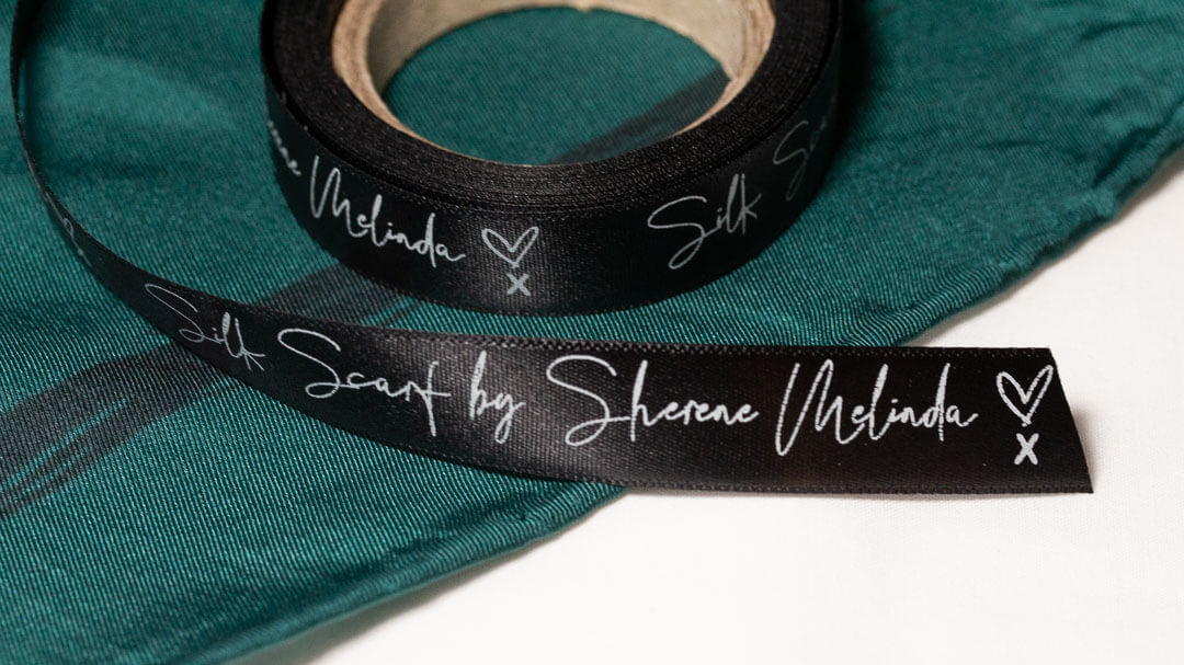 The Birth of the Sherene Melinda Handprinted Silk Scarf