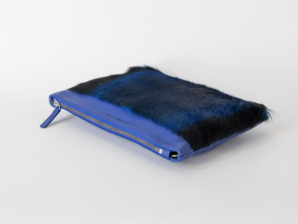 Multiway Springbok Handbag in Royal Blue with a Stripe