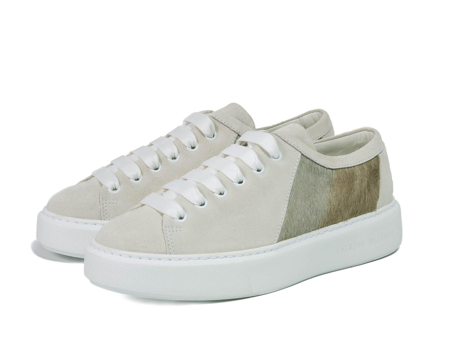 sherene melinda earth stripe sneaker 001 side left forward pair