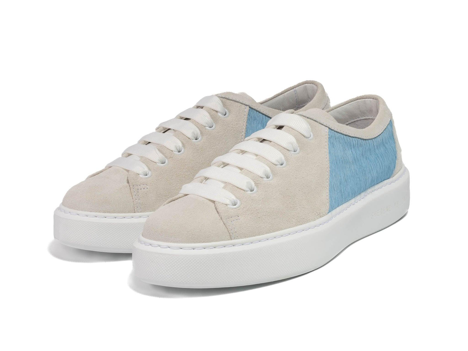 sherene melinda sneaker baby blue pair left front