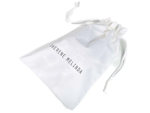 sherene melinda white dust bag for sneakers