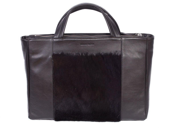 Black discount shopper handbag