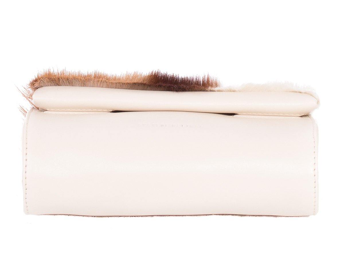 Mini Springbok Handbag in Natural with a Stripe by Sherene Melinda Bottom