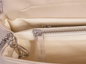 sherene melinda springbok hair-on-hide natural leather smith tote bag Stripe bottom