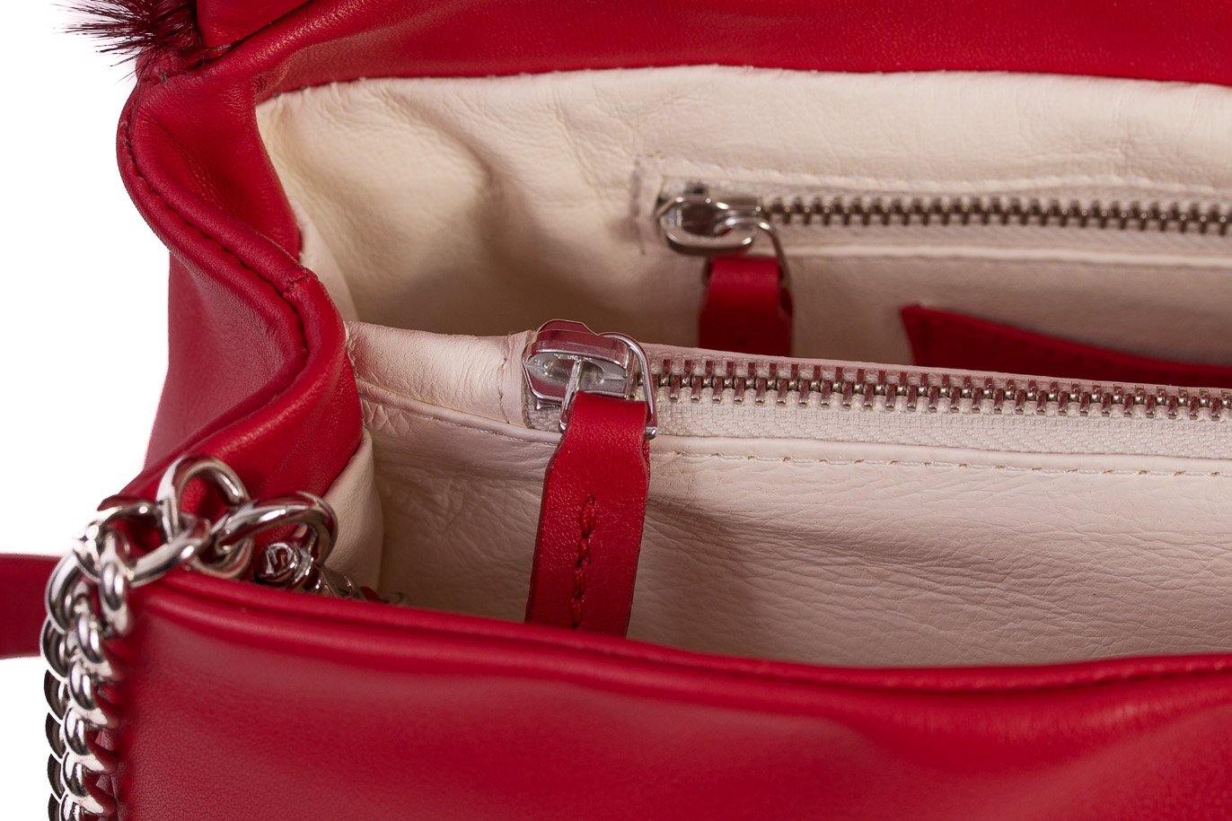 Bag with deals red inside