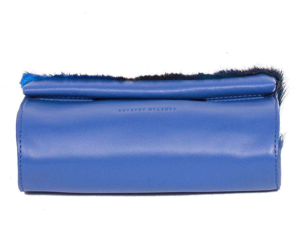Mini Springbok Handbag in Royal Blue with a Stripe by Sherene Melinda Bottom
