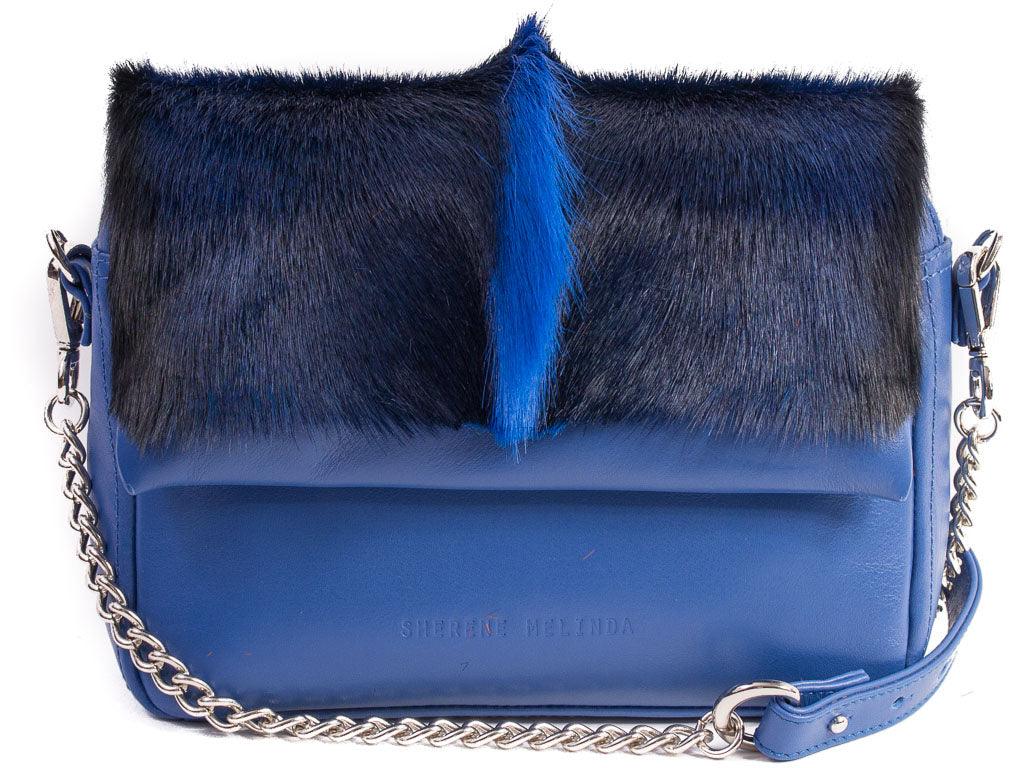 Royal Shoulder Bag with a fan - SHERENE MELINDA