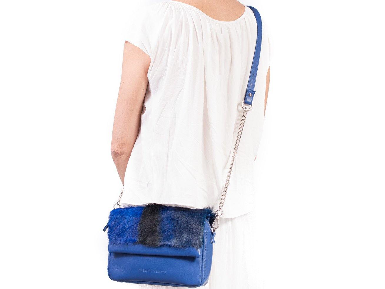 Royal Shoulder Bag with a stripe - SHERENE MELINDA