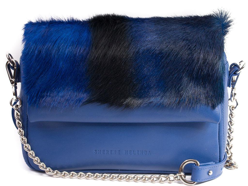 Royal Shoulder Bag with a stripe - SHERENE MELINDA