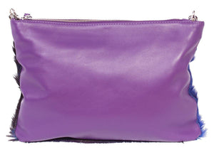 Multiway Springbok Handbag in Violet with a Stripe by Sherene Melinda Back